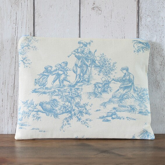 Toile de Jouy Makeup Bag