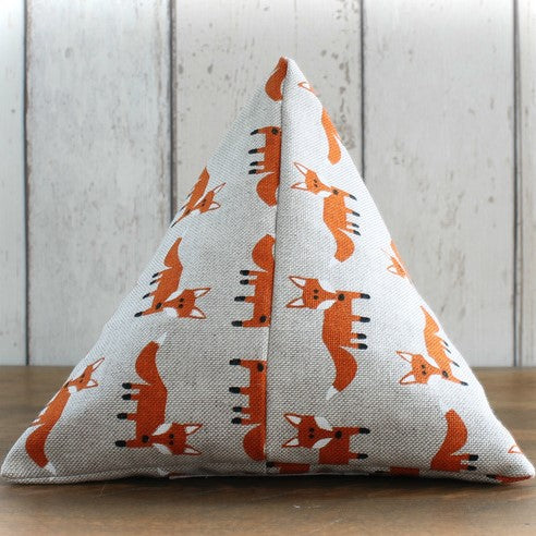 Fox Print Fabric Doorstop