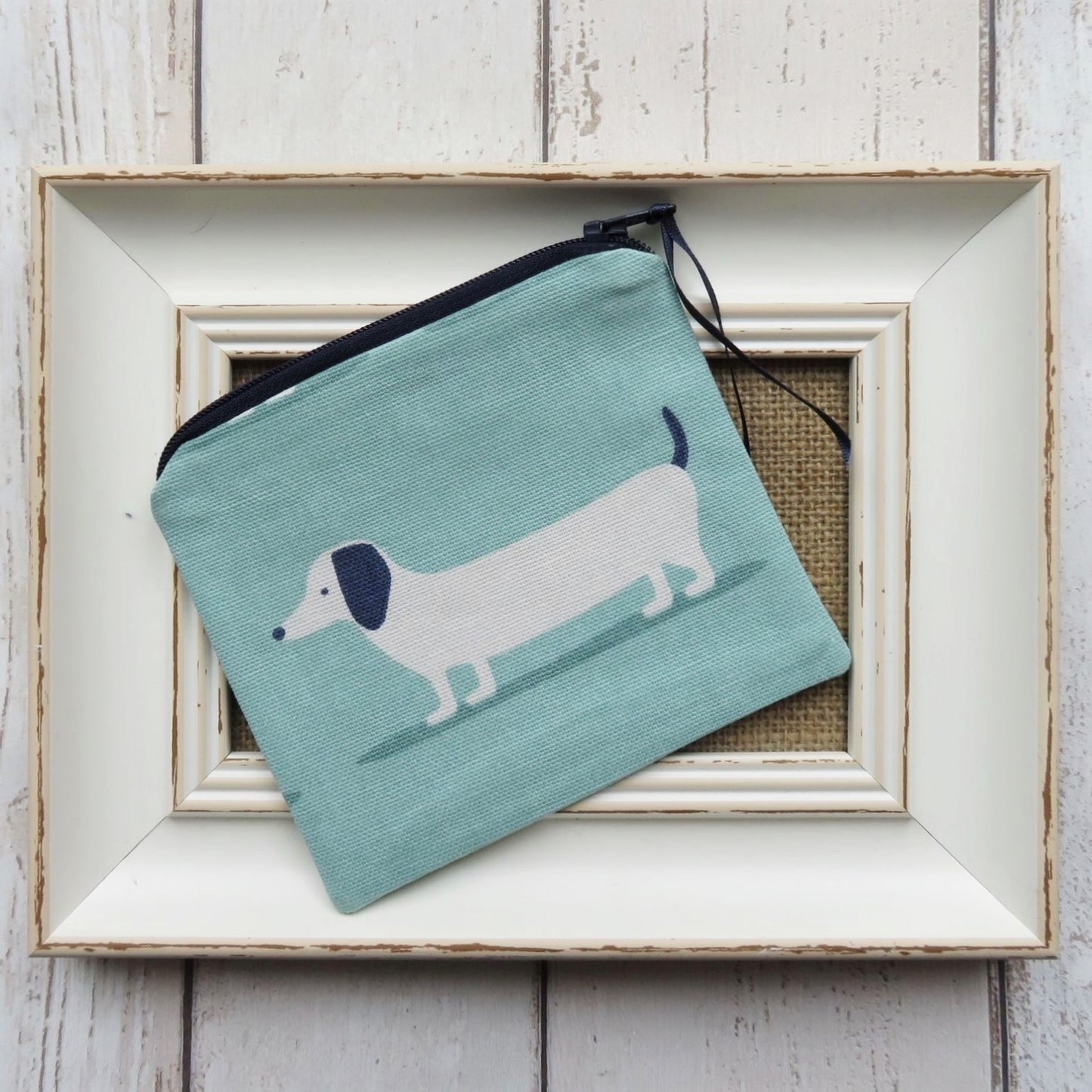 Coin Purse in Dachshund Fabric