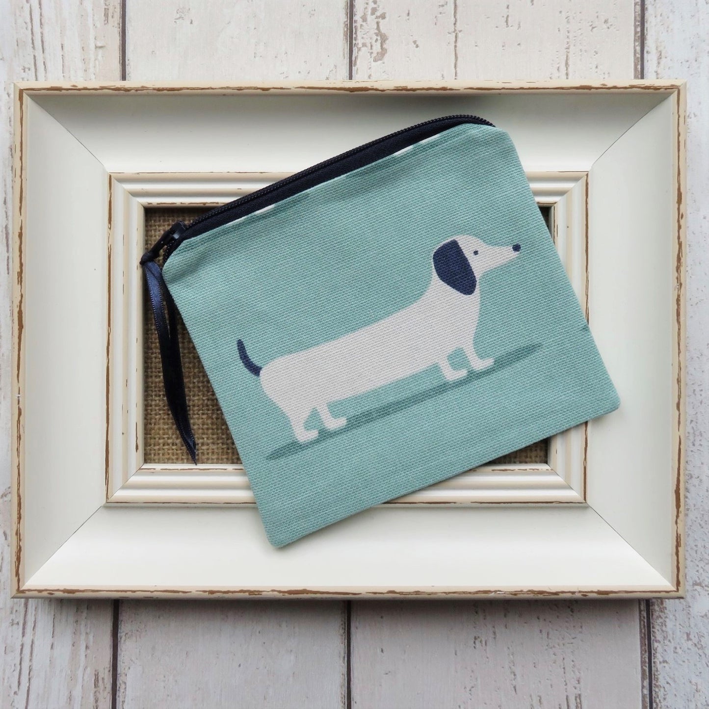 Coin Purse in Dachshund Fabric