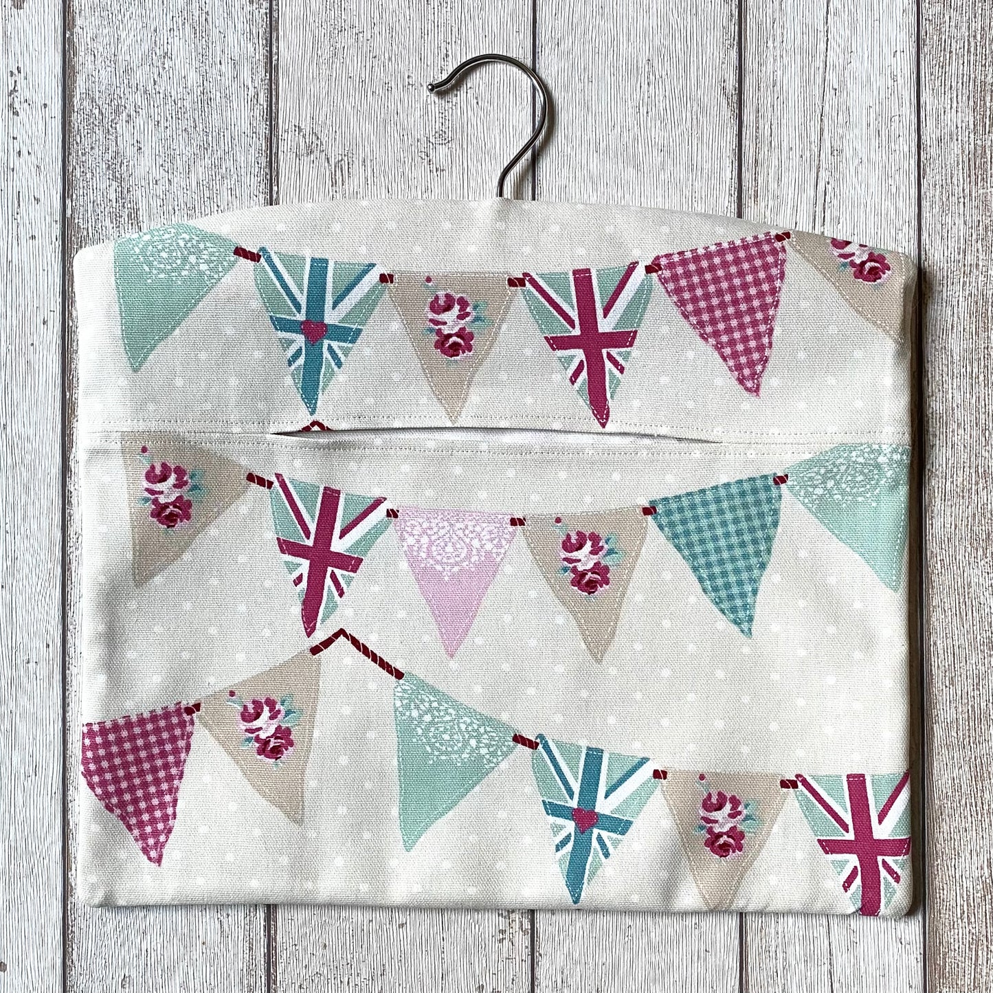 Bunting Flags Peg Bag