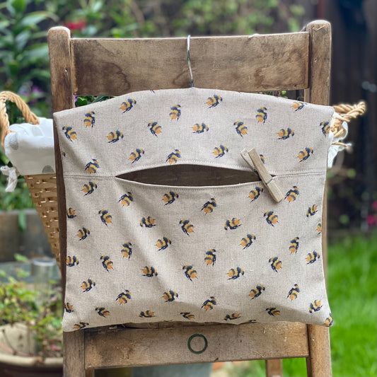 Bumblebee Peg Bag