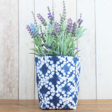 Shibori Fabric Storage Bin (L & M)